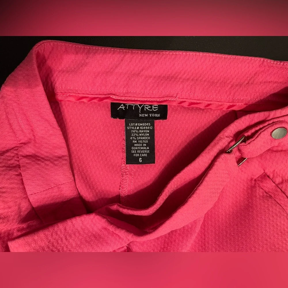 Bright pink summer pants - Picture 4 of 4